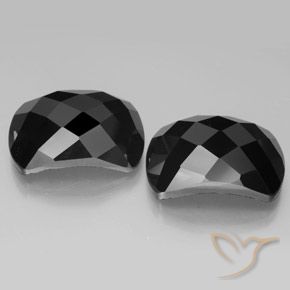 Pedras preciosas de Espinélio Preto natural de 27.19 ct, Chique, Opaco