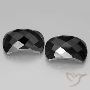 Pedras preciosas de Espinélio Preto natural de 21.45 ct, Chique, Opaco