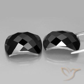 Pedras preciosas de Espinélio Preto natural de 27.03 ct, Chique, Opaco