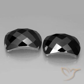 Pedras preciosas de Espinélio Preto natural de 26.18 ct, Chique, Opaco