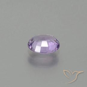 Espinélio Rosa Violeta Médio Natural 0.71ct, oval, VVS-VS