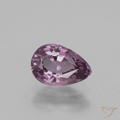 1.07ct Natural Luz roxa Espinélio, Formato de pêra, VVS-VS