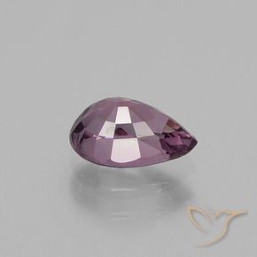 Espinélio Luz roxa Natural 1.07ct, Formato de pêra, VVS-VS