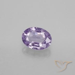 Espinélio Violeta claro Natural 0.83ct, oval, VS