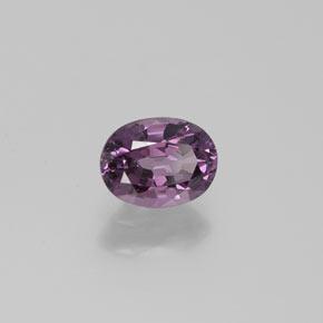 Espinélio roxo natural 1,60ct, corte oval, VS