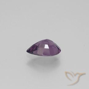 Espinélio Roxo profundo Natural 1.61ct, Formato de pêra, VS
