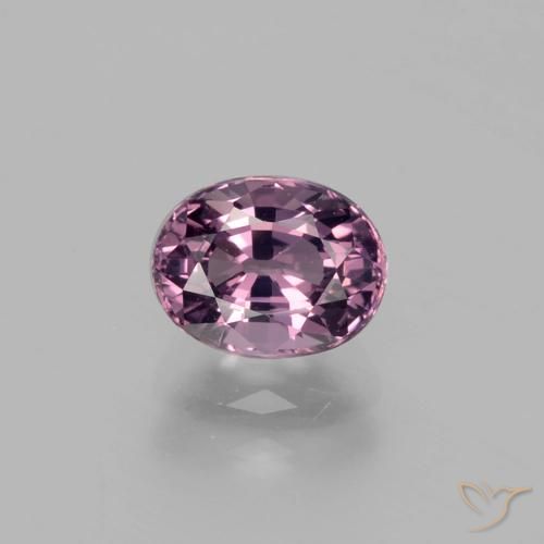 Espinélio violeta natural 1,32ct, corte oval, VVS-VS