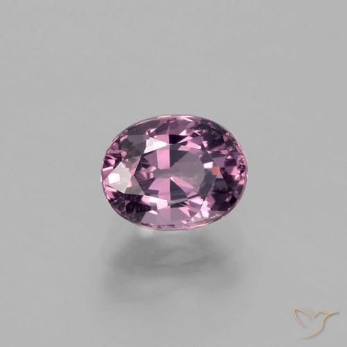 Espinélio violeta natural 1,32ct, corte oval, VVS-VS