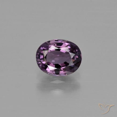 1.05ct Natural Roxo profundo Espinélio, oval, VVS
