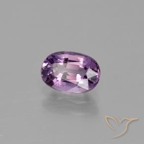 Espinélio Roxo médio-escuro Natural 1.12ct, oval, VS