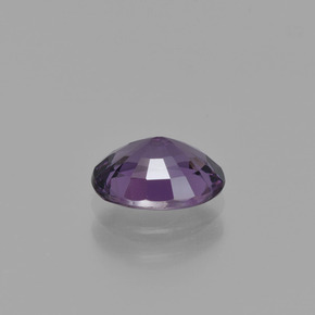 Espinélio violeta natural 1,13ct, corte oval, VVS