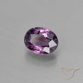 Espinélio Roxo escuro Natural 1.17ct, oval, VVS