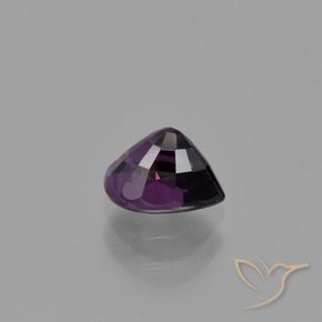 Espinélio Roxo profundo Natural 1.05ct, Formato de pêra, VVS-VS
