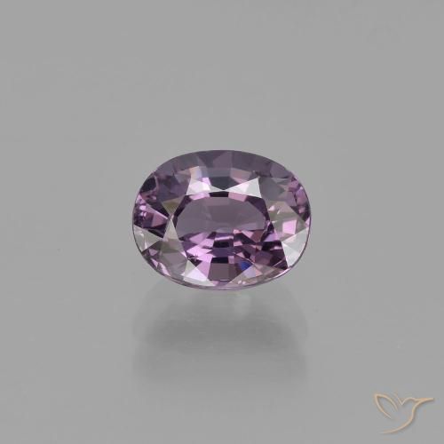 1.23ct Natural roxo médio Espinélio, oval, VS