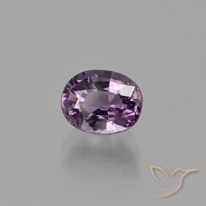 Espinélio roxo médio Natural 1.23ct, oval, VS