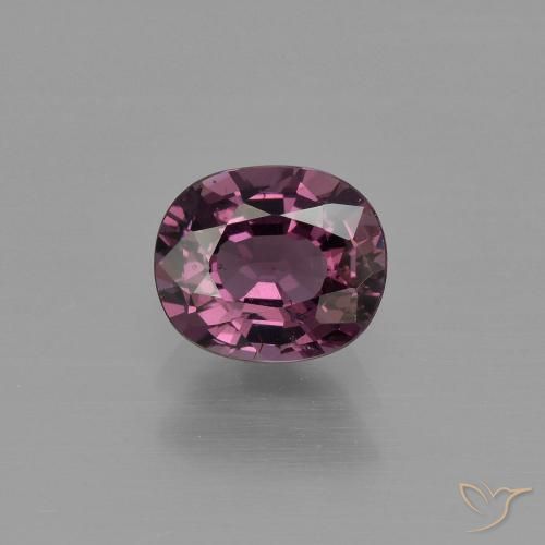 1.04ct Natural roxo médio Espinélio, oval, VS