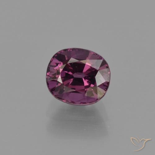 1.23ct Natural Roxo escuro Espinélio, oval, VS