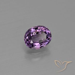 Espinélio Roxo rosado Natural 1.06ct, oval, VS