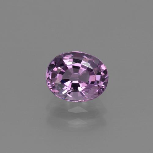 Espinélio roxo natural 1,26ct, corte oval, VS