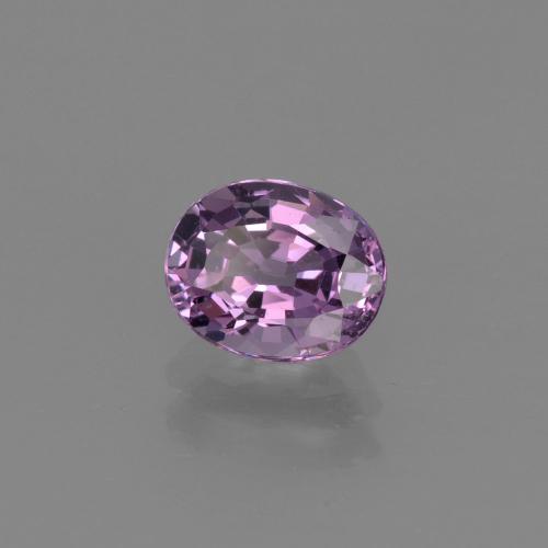Espinélio roxo natural 1,26ct, corte oval, VS