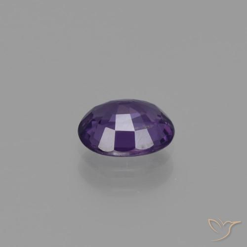 Espinélio uva violeta Natural 1.00ct, oval, VS-SI