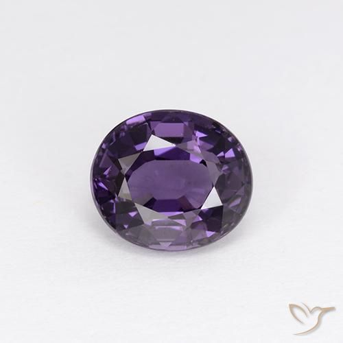 1.13ct Natural Violeta médio Espinélio, oval, VVS-VS