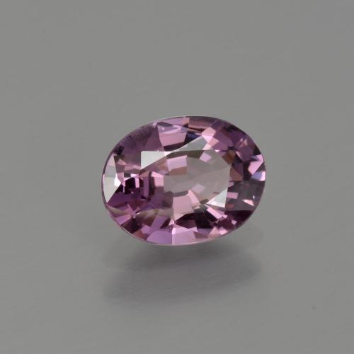 Espinélio roxo natural 1,04ct, corte oval, VS