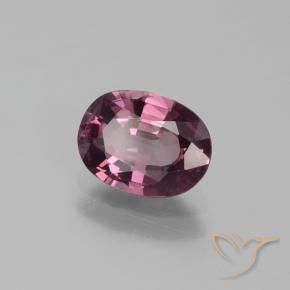 Espinélio roxo médio Natural 1.26ct, oval, VS