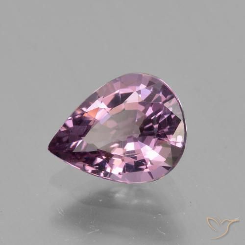 Espinélio Violeta acinzentado Natural 1.05ct, Formato de pêra, VS
