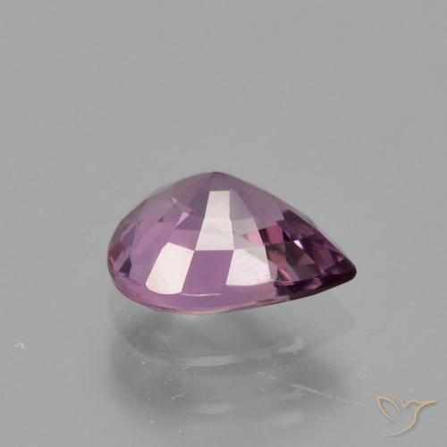 Espinélio Violeta acinzentado Natural 1.05ct, Formato de pêra, VS