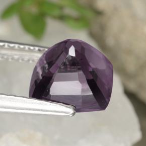 Espinélio roxo natural 2,00ct, almofada cortada, VVS-VS