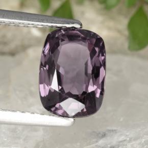 Espinélio roxo natural 1,99ct, almofada cortada, VVS-VS