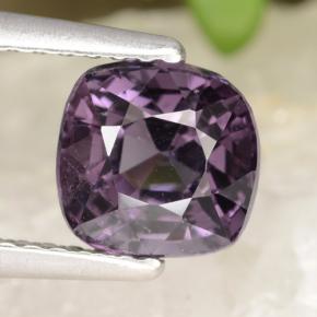 Espinélio violeta natural 1,93ct, almofada cortada, VS