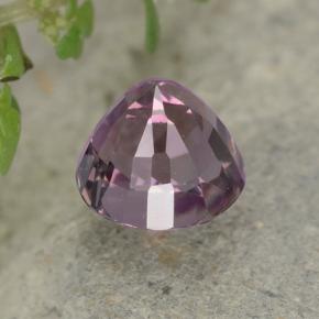 Espinélio roxo avermelhado natural 0,82ct, corte redondo, VVS-VS