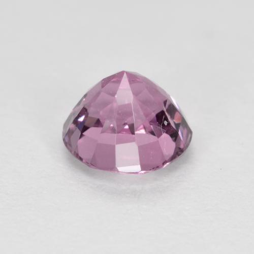 Espinélio roxo natural 0,72ct, corte redondo, VVS-VS