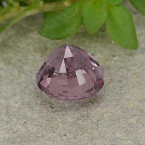 Espinélio roxo médio Natural 0.62ct, Corte Redondo, VVS-VS