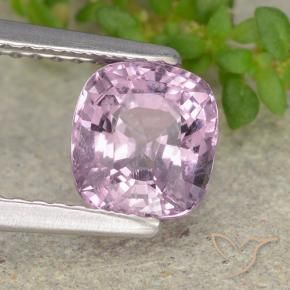Espinélio roxo médio Natural 1.42ct, Almofada, VS
