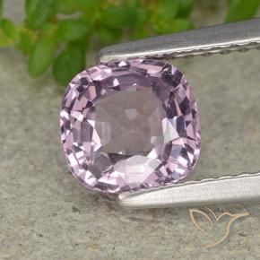 Espinélio Roxo Uva Muito Claro Natural 1.26ct, Almofada, VVS