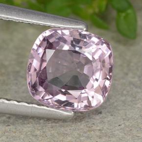 Espinélio roxo natural 1,70ct, almofada cortada, VVS-VS