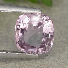 Espinélio roxo natural 1,70ct, almofada cortada, VVS-VS