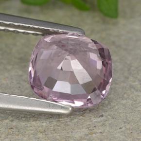 Espinélio roxo natural 1,70ct, almofada cortada, VVS-VS