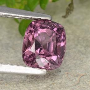 Espinélio roxo médio Natural 1.71ct, Almofada, VS