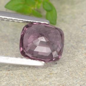 Espinélio roxo natural 1,81ct, almofada cortada, VVS-VS