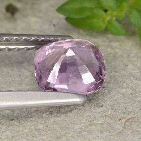 Espinélio Rosa Violeta Roxo Natural 1.11ct, Almofada, VVS-VS