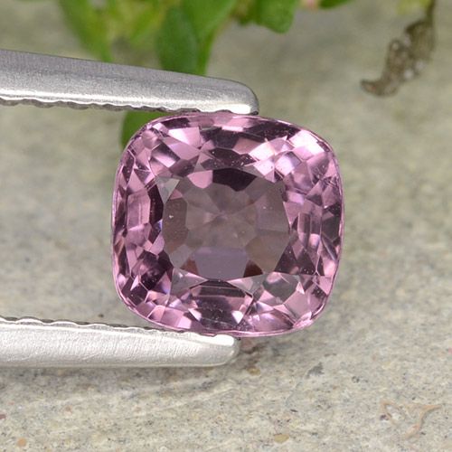 1.04ct Natural Luz roxa Espinélio, Almofada, VVS-VS