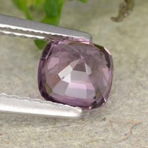 Espinélio Luz roxa Natural 1.04ct, Almofada, VVS-VS