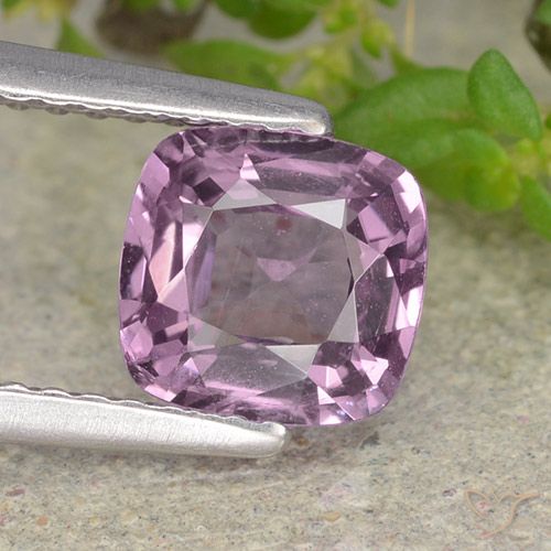 1.21ct Natural Rosa Violeta Roxo Espinélio, Almofada, VS