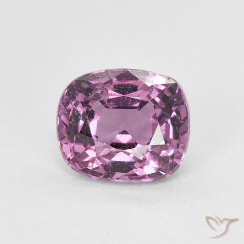 1.18ct Natural Medium Dark-Violet Espinélio, Almofada, VVS-VS