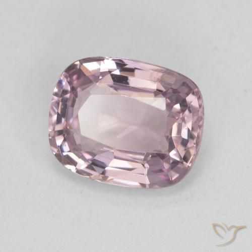 Espinélio roxo médio Natural 1.48ct, Almofada, VVS-VS
