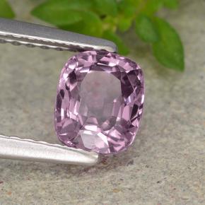 Espinélio roxo natural 0,99ct, almofada cortada, VVS-VS